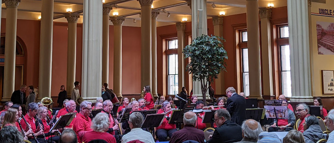 Lex-Ham Community Band performing